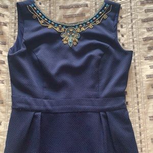 Ellen Tracy Royal Blue summer dress size 6